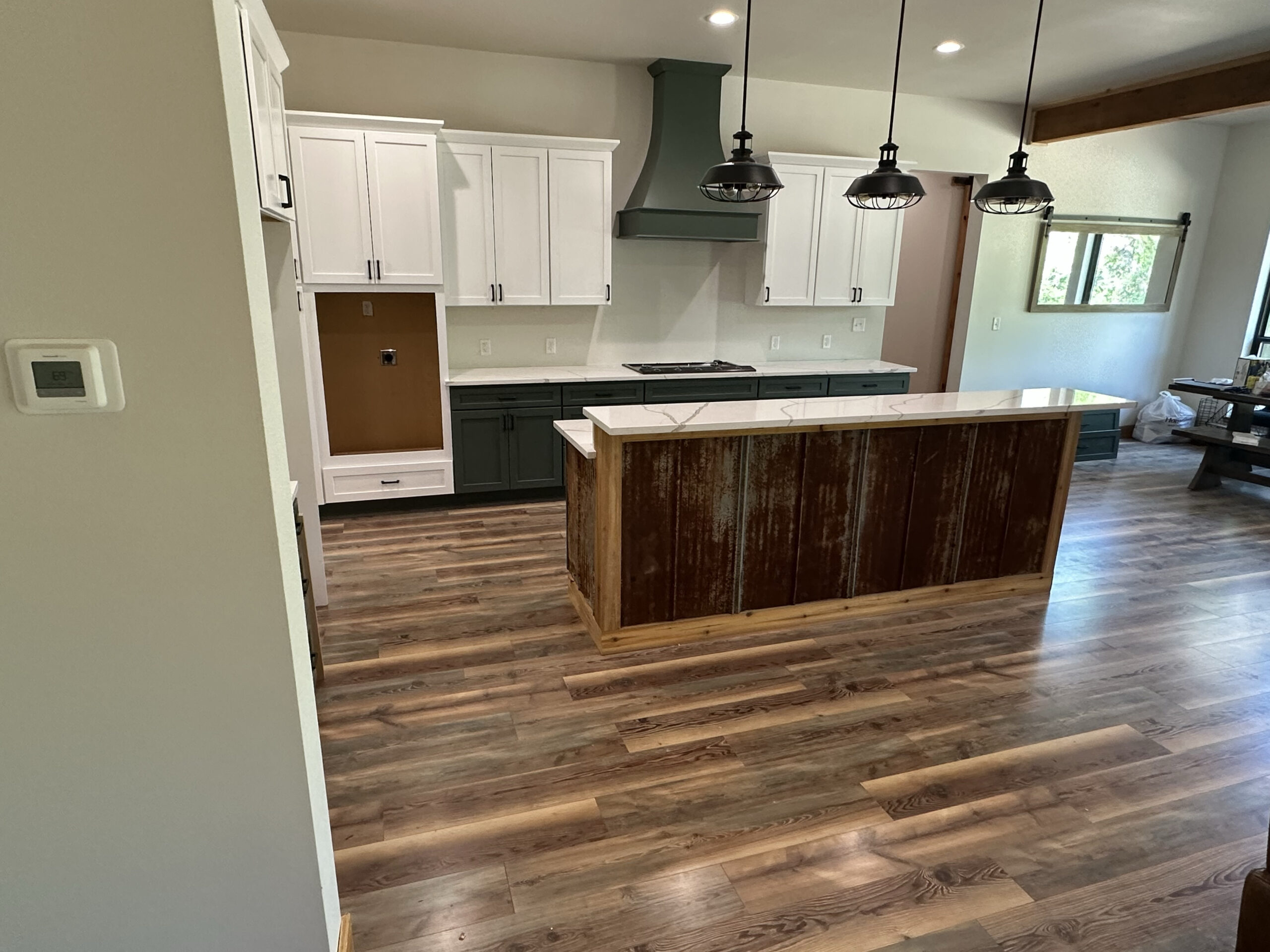 Sierra Cabinets Custom Kitchen & Hardwood Floor